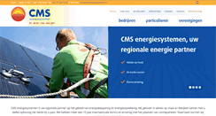 Desktop Screenshot of cms-energiesystemen.nl